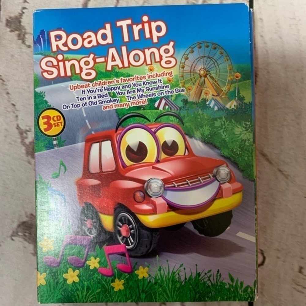 Children's Road Trip Sing Along 3 CD's